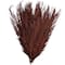 43" Natural Dried Plant Palm Leaf Bunch with Feather-Inspired Stems
